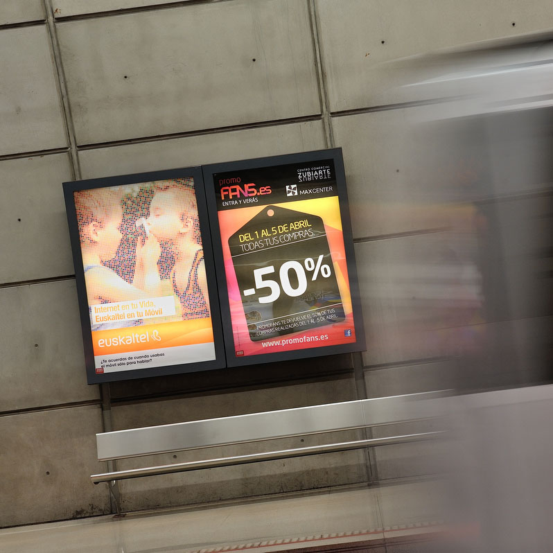 PUBLICIDAD METRO bilbao